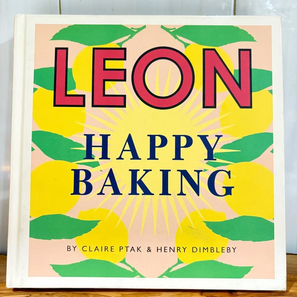 LEON Happy Baking Claire Ptak Henry Dimbleby Hardcover2019 Review Copy Press Kit